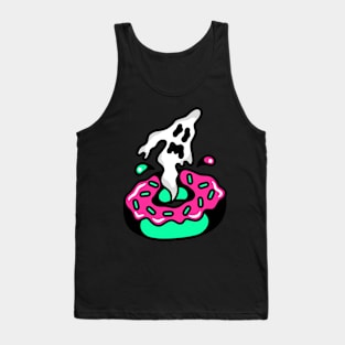 Ghost donut Tank Top